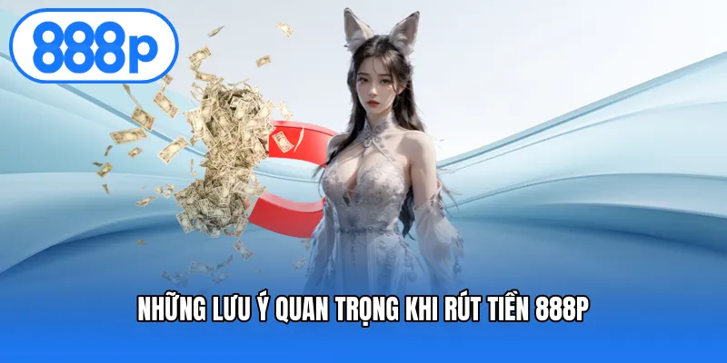 Những lưu ý quan trọng khi rút tiền 888P